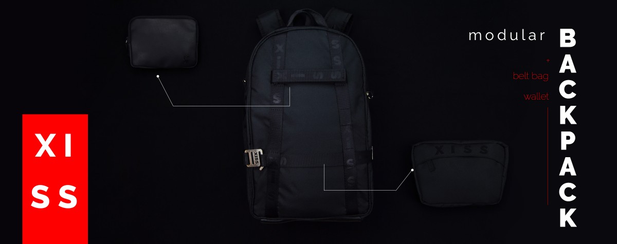Modular backpacks