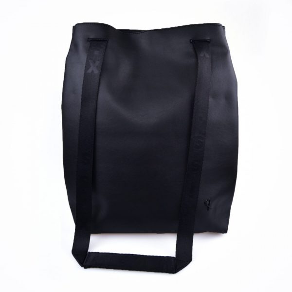 Foto - Backpack Black city with inner bag