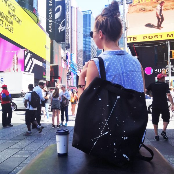 Foto - Splashed city bag
